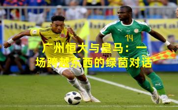 广州恒大与皇马：一场跨越东西的绿茵对话